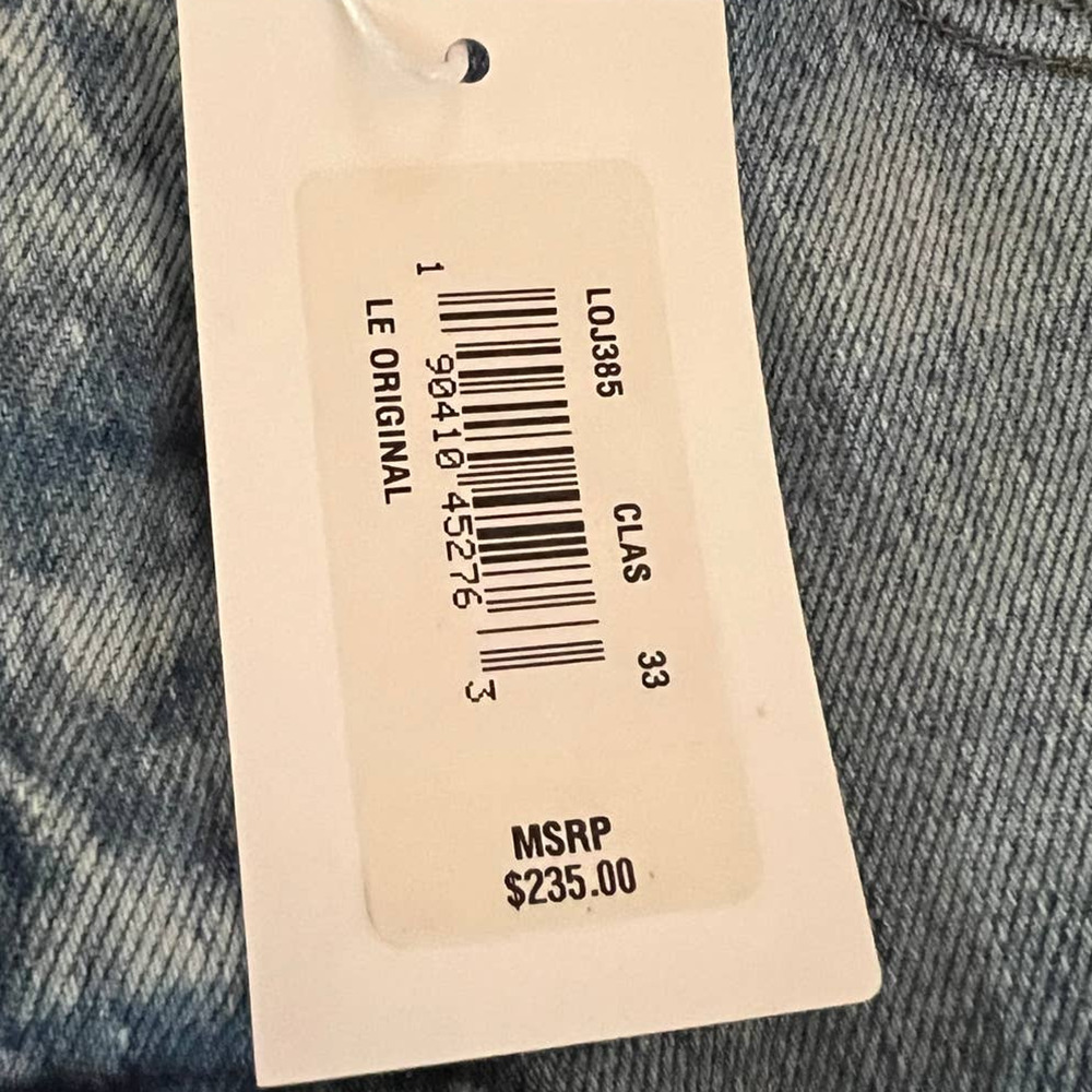 FRAME "Le Original" Jeans, High-Rise/Straight Fit, Size 33 (12/14). NWT - Picture 4 of 10